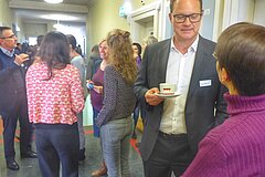 Pausengespräche
(Bildquelle: Jost Brunner, Agroscope)